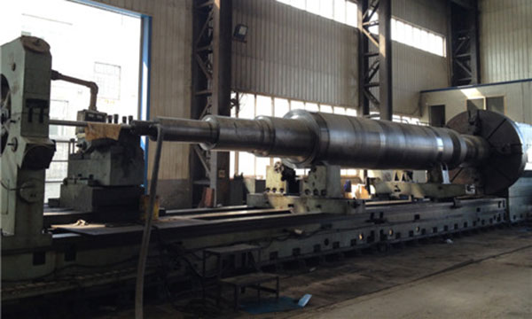 A big shaft from client's drawing is under prodcution