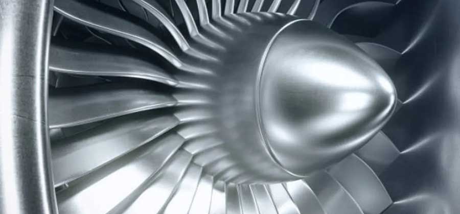 Aluminum alloys are widely used in aerospace engineering for aircraft structures, wings, and components due to their light weight, strength, and corrosion resistance.