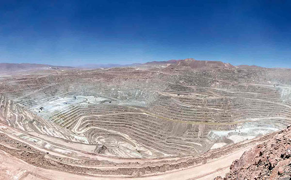 Escondida copper mine