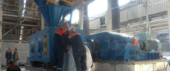 High Pressure Briquetting Machine for Lime in Kazakhstan Plant