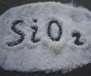 SiO2 write on silica sand