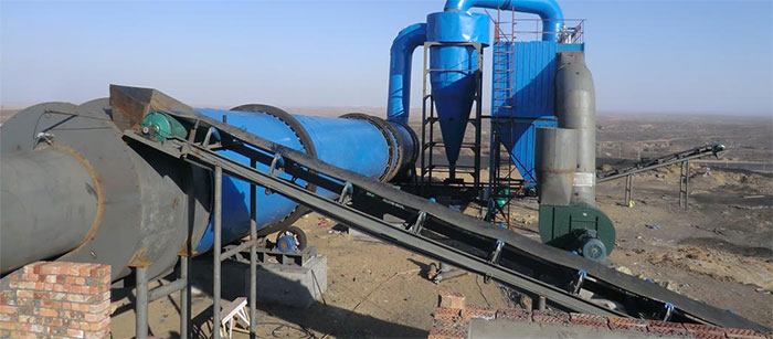 coal sludge drying plant