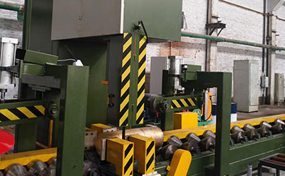 high speed band saw used for copper sawing