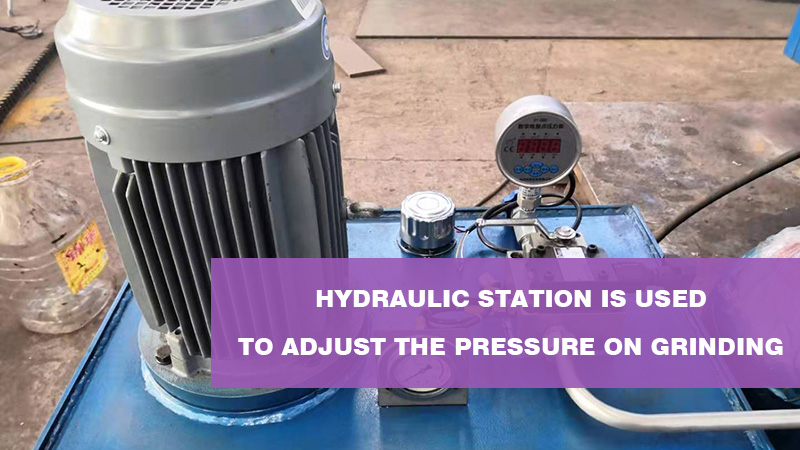 hydraulic station for high pressure grinding roll