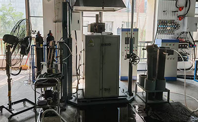 lab test shaft furnace in university