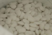 salt briquette stored in jumbo bag