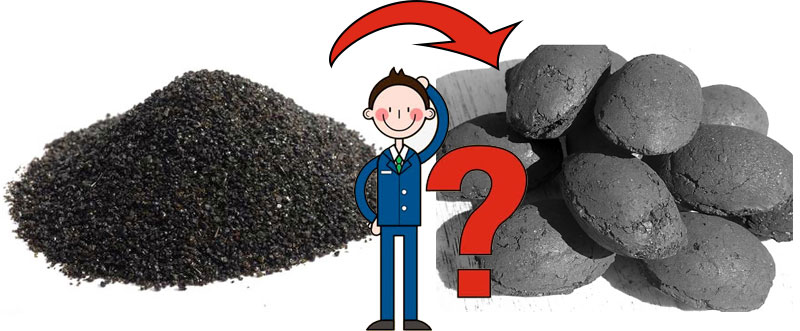 why turn coal fine to briquette